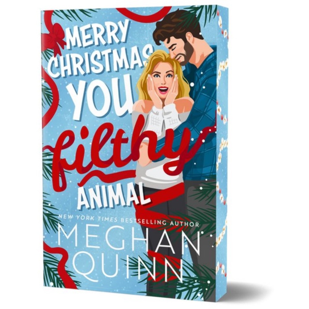 🌙Merry Christmas You Filthy Animal Book by Meghan Quinn (Paperback)🌙